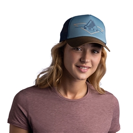 Buff Trucker Cap Brak Stone