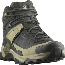 Salomon X Ultra 5 Mid GTX Men, peat/gray green