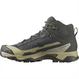 Salomon X Ultra 5 Mid GTX Men, peat/gray green