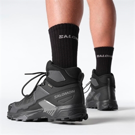 Salomon X Ultra 5 Mid Wide GTX Men, black/asphalt