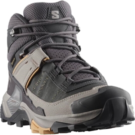 Salomon X Ultra 5 Mid GTX Women, nine iron/gull