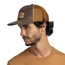 Buff Explore Trucker Cap, rhoes brown