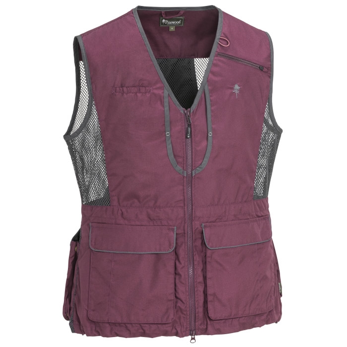 PineBrun Dogsport 2.0 Vest Dame-plum/d.antracite-S - Pinewood