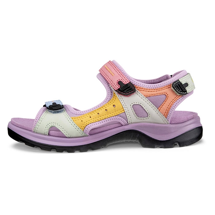 Ecco Offroad Yucatan Dame sandal, multicolor lavendel