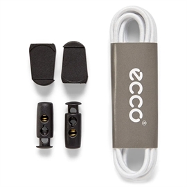 Ecco Fast Lock laces snøresystem 120 cm, white