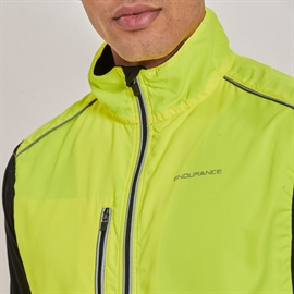 Endurance Laupen Runing Vest, safety yellow