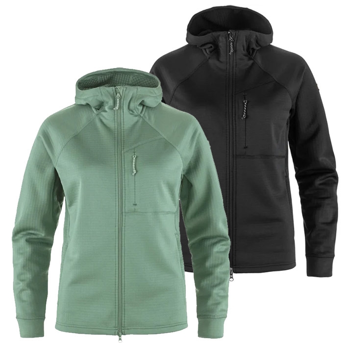 Fjällräven Abisko Grid Fleece Hoodie Women