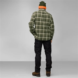 Fjällräven Värmland Heavy Flannel Shirt Men, green/deep forest