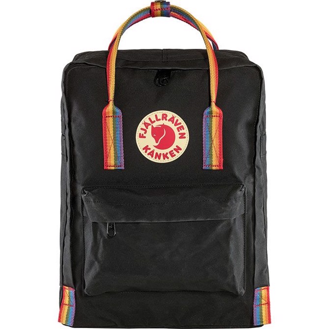 Fjällräven Kånken Rainbow 16L-black