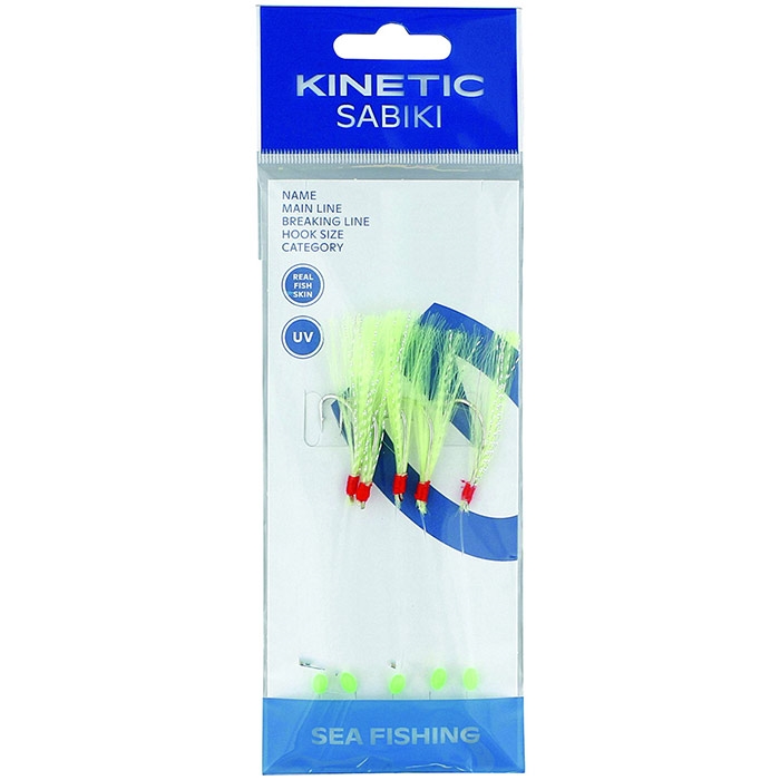 Kinetic Sabiki Nordic makrelforfang, green flash