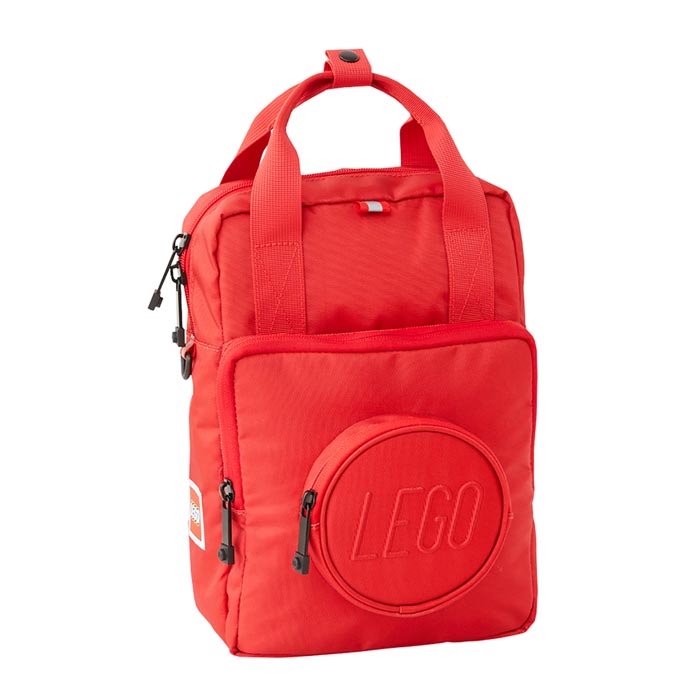 Lego Signature Brick 1x1 Kids 7L backpack, red