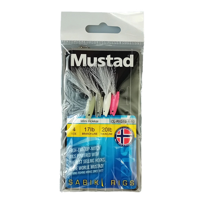 Mustad Mini Hokai makrel-/sildeforfang, pink