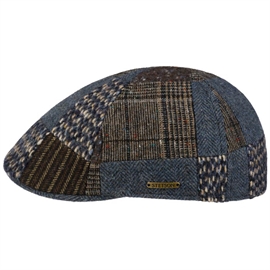 Stetson Texas Patchwork Wool, navy/brown