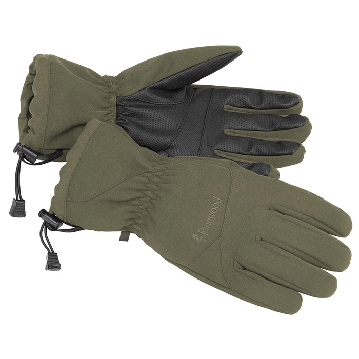 PineBrun Padded 5-finger vinterhandsker-Grøn-XS/S - Handsker