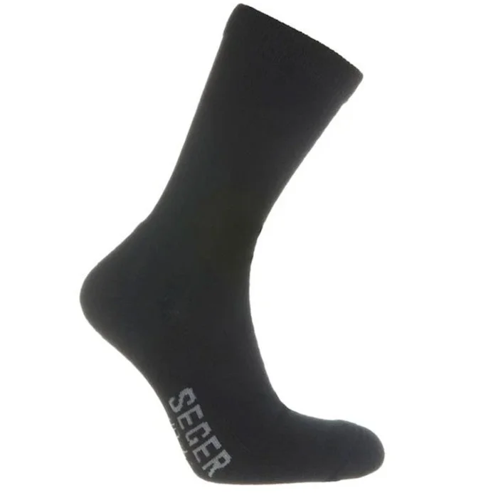 Seger Liner Wool sokker, sort