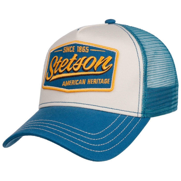 Stetson Trucker Cap American Heritage 1865, blue