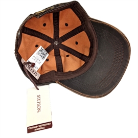 Stetson Baseball Cap Rustic UPF80+, brown