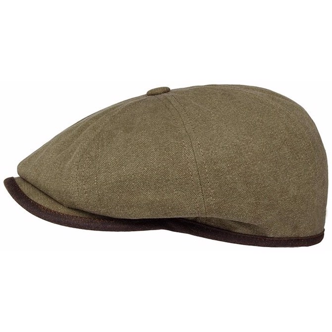 Stetson Hatteras Canvas vinter, brun-XL