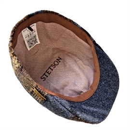 Stetson Texas Patchwork Wool, navy/brown