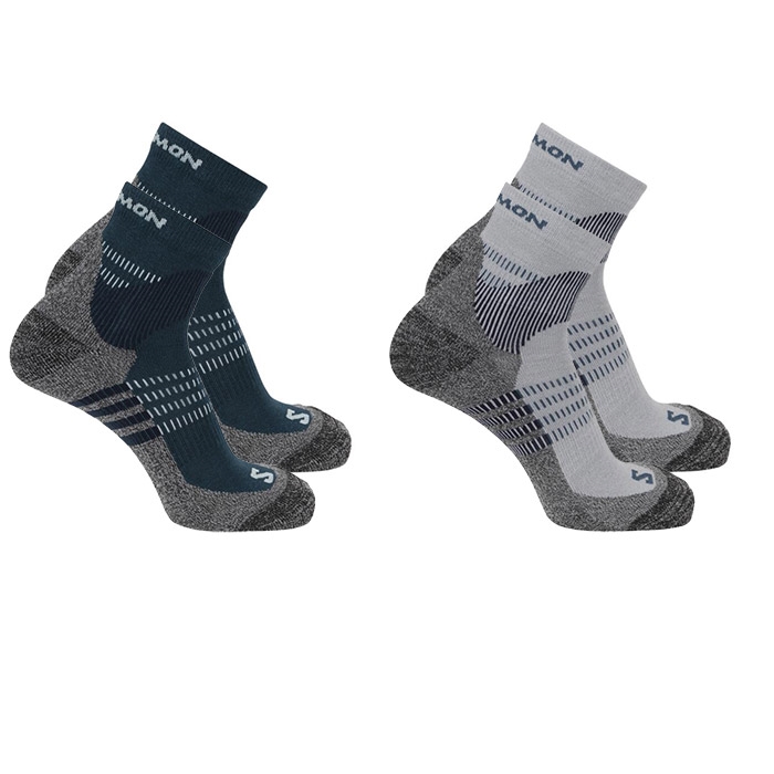 Salomon X Ultra Access Quarter 2-pack, quarry/stargaze